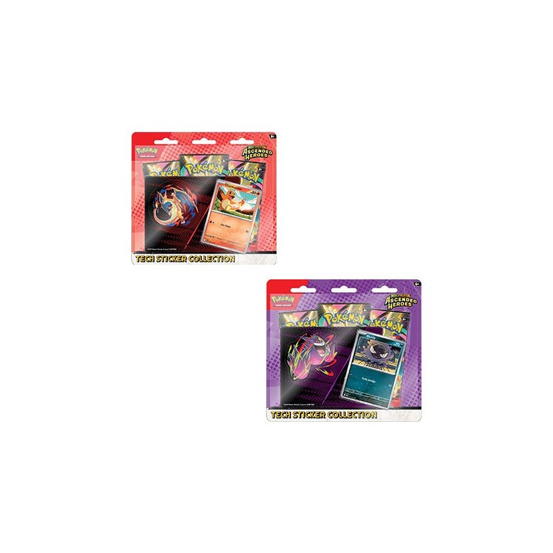 Pokemon TCG Mega Evolution Ascended Heroes Tech Sticker Collection (Pair)
