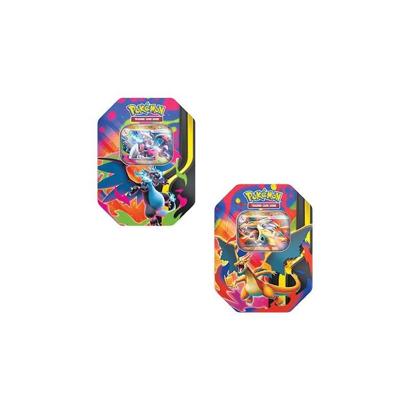 Pokemon TCG Mega Charizard Tin (Pair)