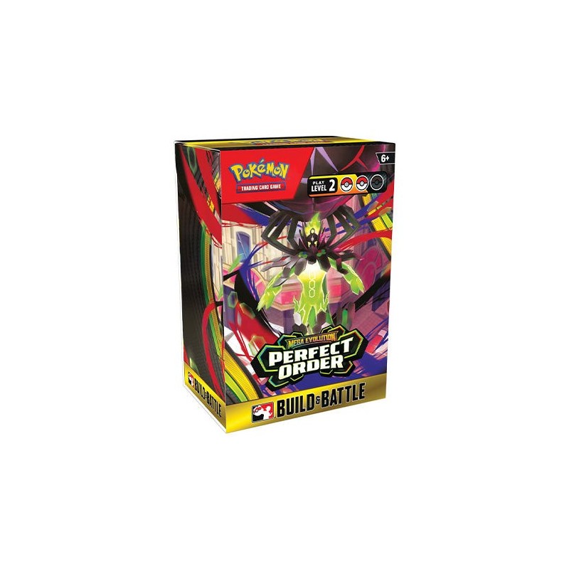 Pokemon TCG Mega Evolution Perfect Order Build & Battle Box