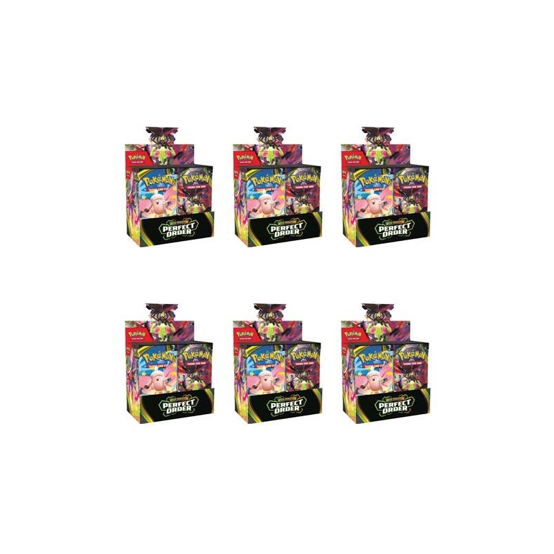 Mega Evolution Perfect Order Booster Box X 6 (Case) Pokemon TCG