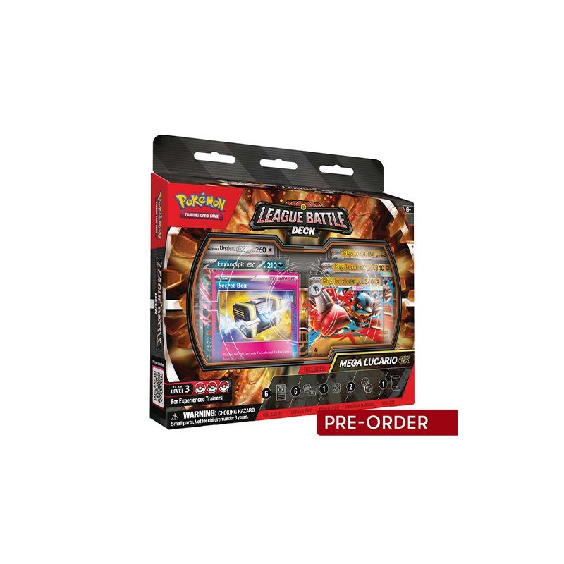 Pokemon TCG Mega Lucario ex League Battle Deck