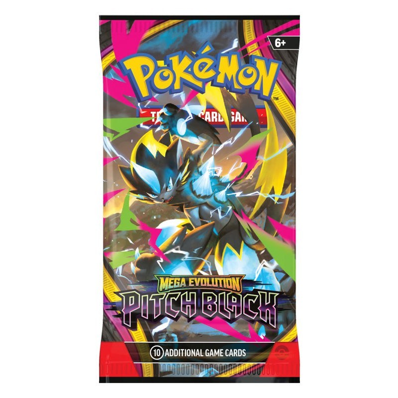 Pokemon TCG Mega Evolution Pitch Black Single Booster Pack
