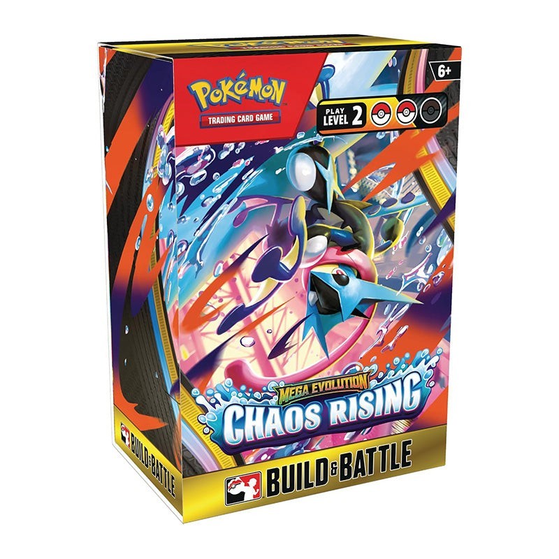 Pokemon TCG Mega Evolution Chaos Rising Build & Battle Box