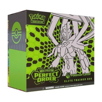 Pokemon TCG Mega Evolution Perfect Order Elite Trainer Box Pokemon Center Edition
