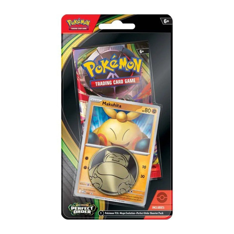 Mega Evolution Perfect Order Checklane Blister (Makuhita) Pokemon TCG